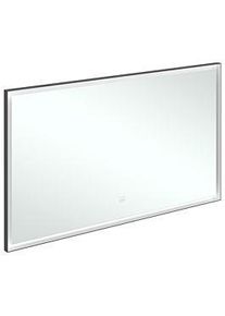 Villeroy & Boch Villeroy und Boch Subway 3.0 Spiegel A46313BC Aluminiumrahmen, 130 x 75 x 4,75 cm, schwarz matt/weiß matt