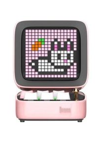 Boxa Portabila Divoom Ditoo Pro Retro Pixel Art, Bluetooth, 15 W (Roz)