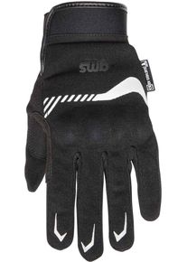 GMS-Moto Jet-City, gants , couleur: Noir/Blanc , taille: S