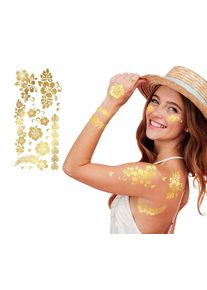 Gyldne sommer tatoveringer