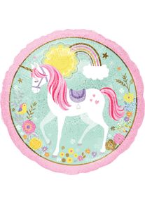 Amscan Foil balloon Holographic Unicorn 43cm