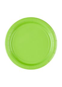 Amscan 20 talerzy papierowych kiwi 23 cm