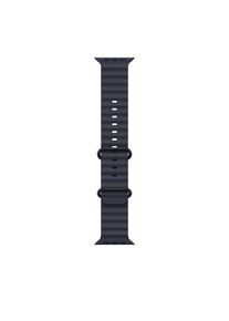 Curea Smartwatch Apple MYPA3ZM/A pentru Watch 49mm, Ocean Band, Black Titanium Finish (Albastru)