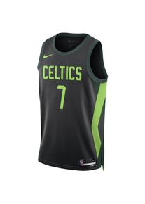 Maillot Nike Dri-FIT NBA Swingman Jaylen Brown Boston Celtics 2024/25 City Edition pour homme - Noir