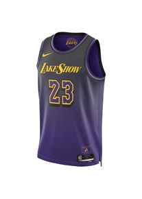 Maillot Nike Dri-FIT NBA Swingman LeBron James Los Angeles Lakers 2024/25 City Edition pour homme - Pourpre