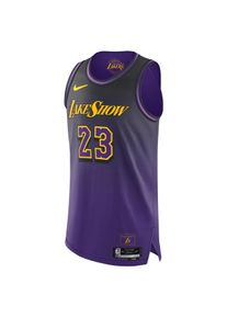 Maillot Nike Dri-FIT ADV NBA Authentic LeBron James Los Angeles Lakers 2024/25 City Edition pour homme - Pourpre