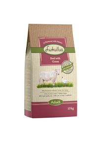 10kg Lukullus con vacuno y ganso pienso para perros