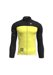 IW Cycling Wear Jersey Windproof black lime - L