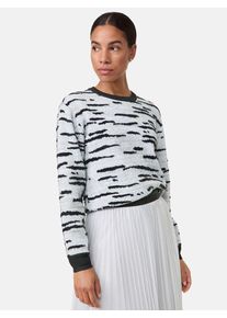 Taifun Trui wit/zwart - 62% | Maat: 46 |