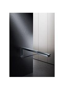 KEUCO Axess WC-Stützklappgriff 35003170737 Aluminium silber-eloxiert/schwarz, 700 mm