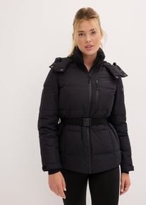Veste de ski déperlante en duvet isolant - noir - taille 44 - BIONIC-FINISH® ECO,plumes - bonprix