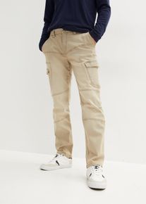 Jean cargo droit extensible Regula Fit - beige - taille 56 avec coton - bonprix