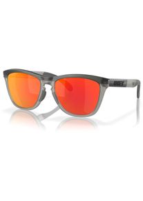 Oakley Frogskins Range Ruby, lunettes de soleil , couleur: Mat Gris/Gris Foncé Orange/Rouge Réfléchissant