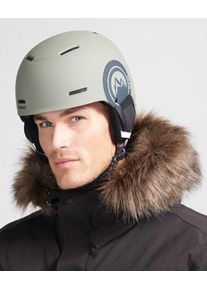 Superdry Men's Sport Cébé Pow Mips Helm Grün - Größe: S - Black Friday & weitere Preisnachlässe