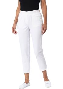Dames 7/8-broek in comfortmodel wit Maat 54