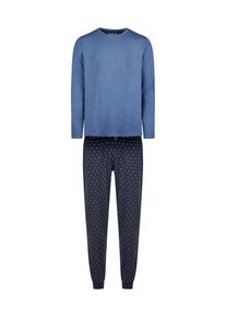 Phil & Co. Berlin Pyjama ' Cozy Classic ' Herren blau Größe L