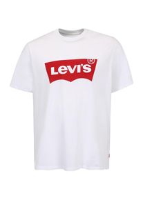 Levi's® Big & Tall Heren Shirt 'B&T Big Graphic Tee' rood / wit XL