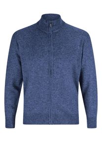 CASH-MERE.CH Heren Gebreid vest duifblauw S