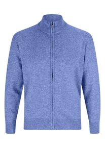 CASH-MERE.CH Heren Gebreid vest azuur S