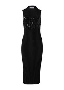 comma, comma casual identity Dames Gebreide jurk zwart XXS