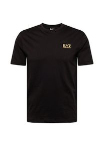 EA7 Emporio Armani Heren Shirt goud / zwart S