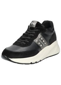 Nero Giardini Dames Sneakers laag zwart / zilver 35