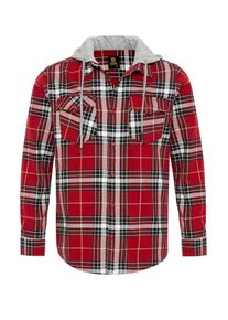Jacey Quinn Veste mi-saison Homme rouge taille 2XL