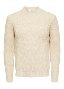 Selected Homme Heren Trui 'CARIS' beige S