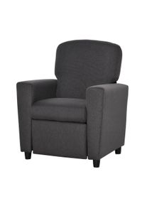 HOMCOM Children's 2-in-1 Sofa and Armchair with Footrest, Soft Seating for Playroom and Bedroom, 55 x 50 x 67cm, Grey | Aosom Ireland
