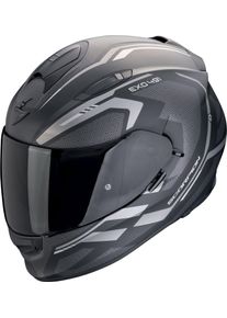 Scorpion EXO-491 Kripta, full face helmet , color: Matt Black/Silver , size: XXL