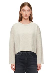 Drykorn IMENY Trui met korte mouwen in wol-katoenmix in beige, maat XS