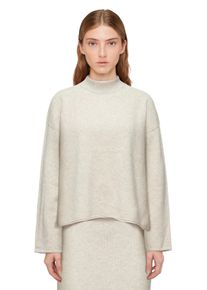 Drykorn TIMOTHEA-2 Grote trui van wol-katoenmix in beige, maat XS