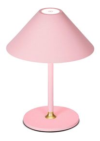 Halo Design Tafelledlamp op accu "Hygge" lichtroze - energieklasse G