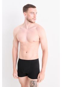 C&Amp;A Wielopak, 5 par-bokserki obcisłe, Czarny, Rozmiar: 3XL