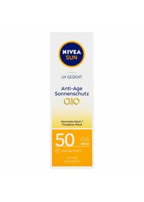 Nivea - Nivea SUN Nivea Sun Pleťov&yacute; kr&eacute;m na opaľovanie proti vr&aacute;skam Q10 SPF 50 Kr&eacute;my na opaľovanie 50 ml unisex
