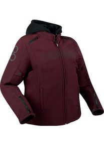 Bering Davis Queen-Size, waterdichte dames textieljas , kleur: Donkerrood , maat: Buikomtrek T3