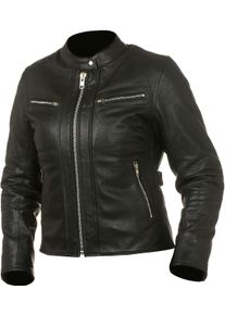 GC Bikewear Virginia, leather jacket women , color: Black , size: 44