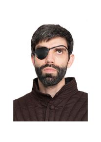 Cache-œil de pirate en cuir véritable