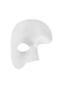 Phantom white Venetian Leather Mask