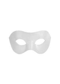 Colombina Liscia white Venetian Leather Mask