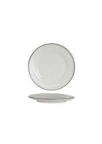 METRO Professional Plato llano Aldea, porcelana, Ø 20,45 cm, blanco, 6 piezas