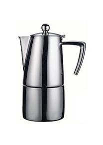 ILSA Slancio cafetera espresso satinada para inducción en acero inoxidable 18/10 taza 1