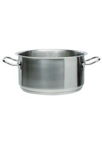 ILSA Cacerola mediana para inducción con 2 asas de acero inoxidable 18/10 L 36 Ø cm 45