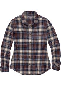 Carhartt Hamilton Plaid Flannel, shirt women , color: Brown/Beige , size: XS