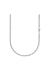 IDENTIM Collana da uomo Catena King Collana da uomo in argento 3,00 mm Argento 925 placcato in rodio