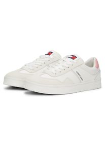 Tommy Jeans Plateausneaker »TJW COURT SNEAKER«, Freizeitschuh, Halbschuh, Schnürschuh mit Kontrast-Details