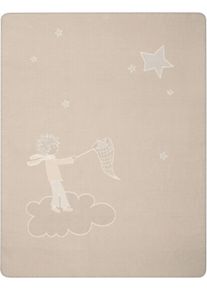 Biederlack Babydecke »Babydecke Little Prince«, Babydecke Little Prince, er kleine Prinz auf einer Wolke