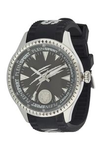 Plein Sport Montre à affichage analogique 'LINEMAN' Homme noir taille One Size