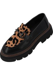 Palado Slipper 'Alyndra' Damen schwarz Größe 39 Animalprint