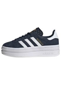 adidas originals Sneakers 'Gazelle Bold' donkerblauw / goud / wit 35.5